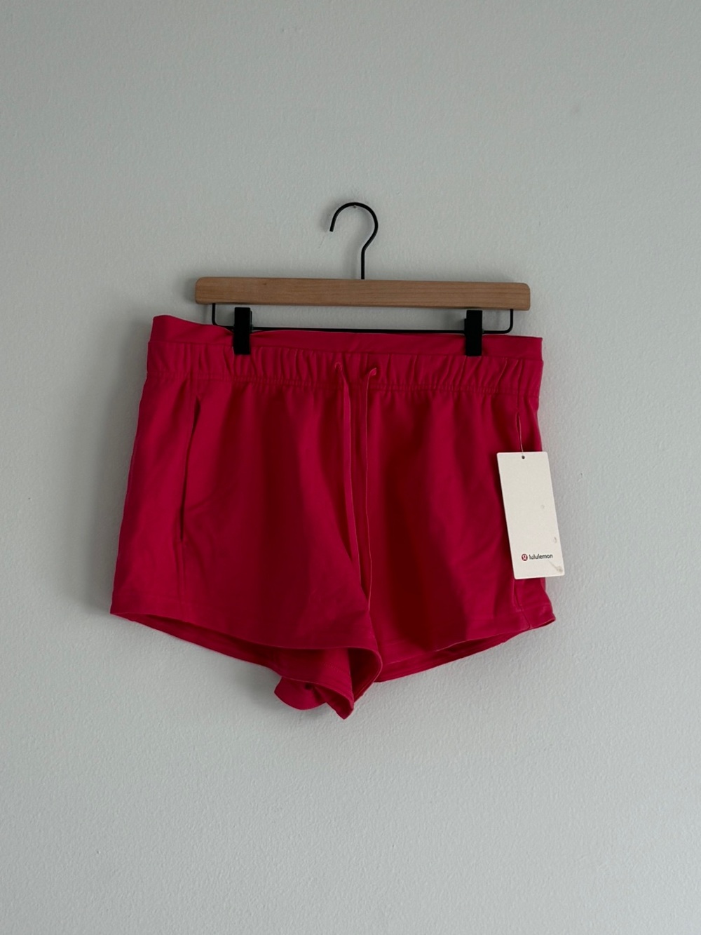 NWT Lululemon Cherry Mist Inner Glow Shorts